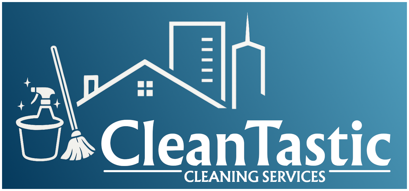 CleanTastic Cleaning Services Logo